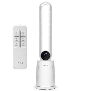 이노크아든 저소음 무드등 BLDC 날개없는 리모컨 선풍기 IA-NF1000