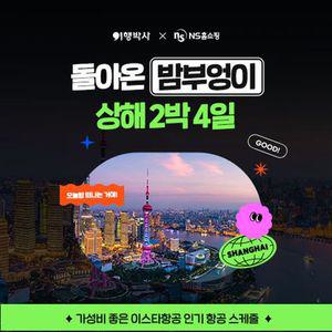 상해 밤부엉이 꽉찬관광 2박4일 패키지