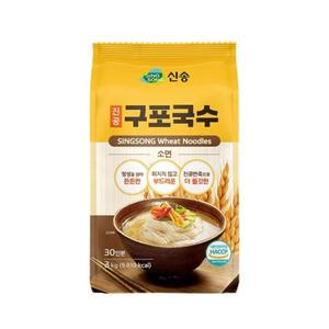 진공 구포국수 소면 3Kg 대용량 업소용
