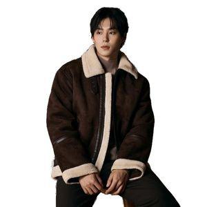 스파오 SPAO 신세틱레더 무스탕 자켓 재킷_SPJLE4VM07 SPJLE4VM07 556845