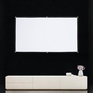 게더릭 이동형 빔프로젝터 스크린 (203x115cm) (16-9) (WFHSI51)