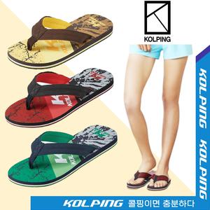 (KQM1325U)[콜핑] 에반 공용 여름 조리 쪼리 아쿠아슈즈 고무 바닥창