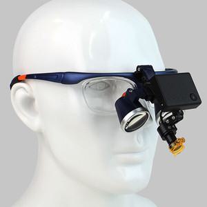 디엠옵티칼 K 안경타입 LED 무선형 헤드라이트 루페 확대경 K35G-5CR - 3.5배