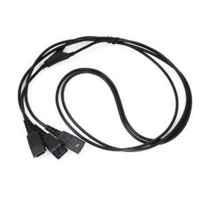 [공식정품]Y-CORD/자브라 헤드셋전용/MUTE기능없음/Y코드/콜센터용Y코드/교육용/YCORD/하코드