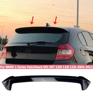 BMW 1 시리즈 해치백 E81 E87 120i 118i 116i 자동차 지붕 스포일러 뒷 트렁크 스포일러 2004-2011 후면 윙 ABS 바디 키트 튜닝
