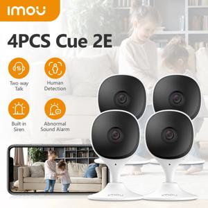4PCS IMOU 실내 보안 3MP 카메라 베이비 모니터 Wi-Fi IP 보안 감시 야간 투시경 베이비 카메라가있는 스마트 시스템
