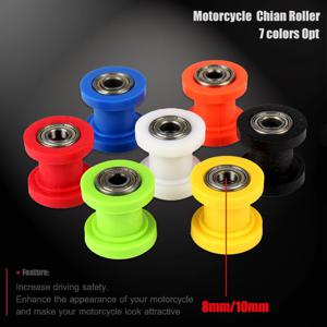 8/10mm 드라이브 체인 롤러 풀리 휠 슬라이더 텐셔너 휠 가이드 Enduro 오토바이 Motocross PIT 먼지 자전거 ATV CRF CR XR