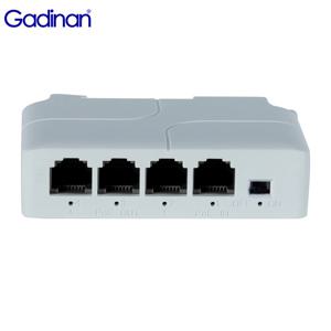 Gadinan 패시브 캐스케이드 가능 PoE 익스텐더, POE 스위치 NVR IP 카메라용 변속기 익스텐더, 1-3 포트 IEEE802.3af