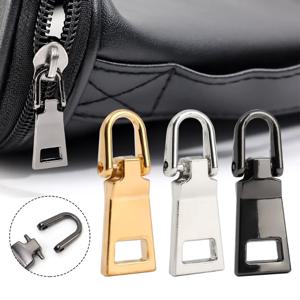 3Pc 스테인레스 스틸 지퍼 슬라이더 의류 지퍼 수리 키트 지퍼 슬라이더 용 지퍼 당겨 재봉 액세서리 재봉 키트 우편