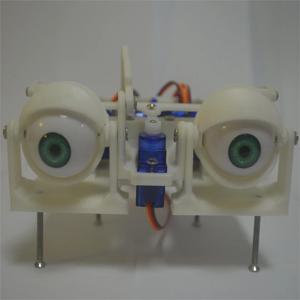 PS2 제어 로봇 눈 SG90 Arduino 로봇 용 3D 로봇 눈 프레임 ESP32/UNO 프로그래밍 가능한 로봇 스타터 용 DIY 오픈 소스 코드