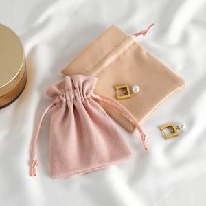 보석에 대 한 5Pcs 플란넬 벨벳 선물 가방 결혼식 크리스마스 사탕 케이크 가방 여행 포장에 대 한 15 색 Drawstring 파우치