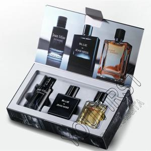 ​ 고품질 90ml 남성 향수 Hombre 선물 상자 3pcs 세트 쾰른 향기 매혹적인 남자 향수 Masculinos 지속 향수 Heren