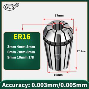고정밀 ER11 ER16 ER20 ER25 ER32 ER 스프링 콜릿 척 0.003mm 0.005mm CNC 조각 기계 밀링 공구 홀더 선반