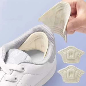 3pair/6pcs 스포츠 신발 용 깔창 패치 발 뒤꿈치 패드 뒷면 스티커 조정 가능한 크기 Antiwear Feet Pad 쿠션 삽입 깔창
