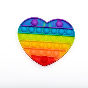2023 최신 실리콘 고무 안티 불안 스트레스 릴리프 푸시 팝 Fidget 장난감 어린이를위한 장난감을 짜내 성인 특별한 필요
