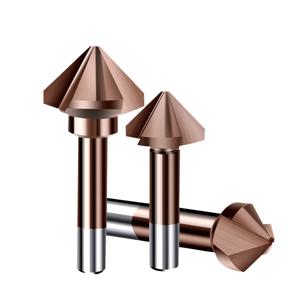 90도 M35 코발트 모따기 카운터싱크 드릴 비트 3 플루트 디버링 스테인레스 스틸 리밍 모따기 커터 6.3-40mm