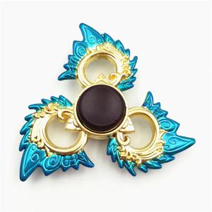 다채로운 금속 Fidget 핸드 스피너 손가락 초점 장난감 성인 무지개 아연 합금 닌자 Shuriken Sharingan 장난감 성인 베어링 장난감