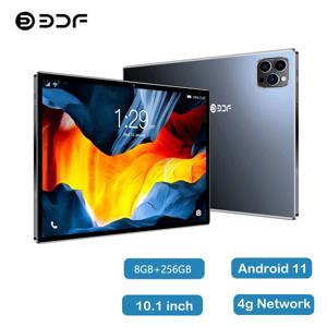 BDF P50 태블릿 PC 10.1 인치 8GB RAM 256GB ROM 안드로이드 11 옥타 코어 4G LTE 인터넷 WiFi 글로벌 버전