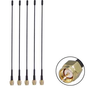433 Mhz 안테나 3dbi Sma 수 플러그 커넥터 스트레이트 433MHz 탄소강 구부릴 수 있는 안테나 LORA LORAWAN 433 IOT antena