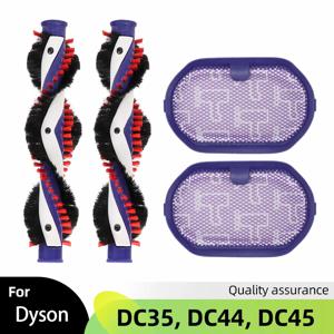 다이슨 DC35, DC44, DC45용 롤러 브러시 브러시바 필터 교체 부품 920929 -01 917066 -02 진공 청소기 먼지 HEPA 필터