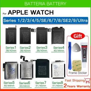 Apple Watch 시리즈 SE 1 2 3 4 5 6 7 8 IWatch S1 S2 S3 LTE S4 S5 S6 S7 S8 38/40/41/42/44/45/49mm 용 기존 배터리