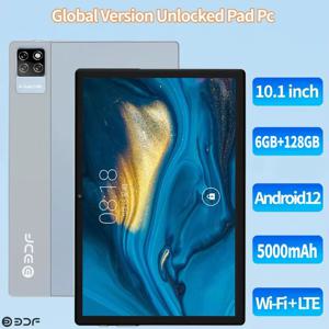 2025 새로운 10.1 인치 4G LTE 6GB RAM 128GB ROM 안드로이드 12 태블릿 전화 통화 듀얼 GPS 블루투스 WiFi Google 태블릿 PC