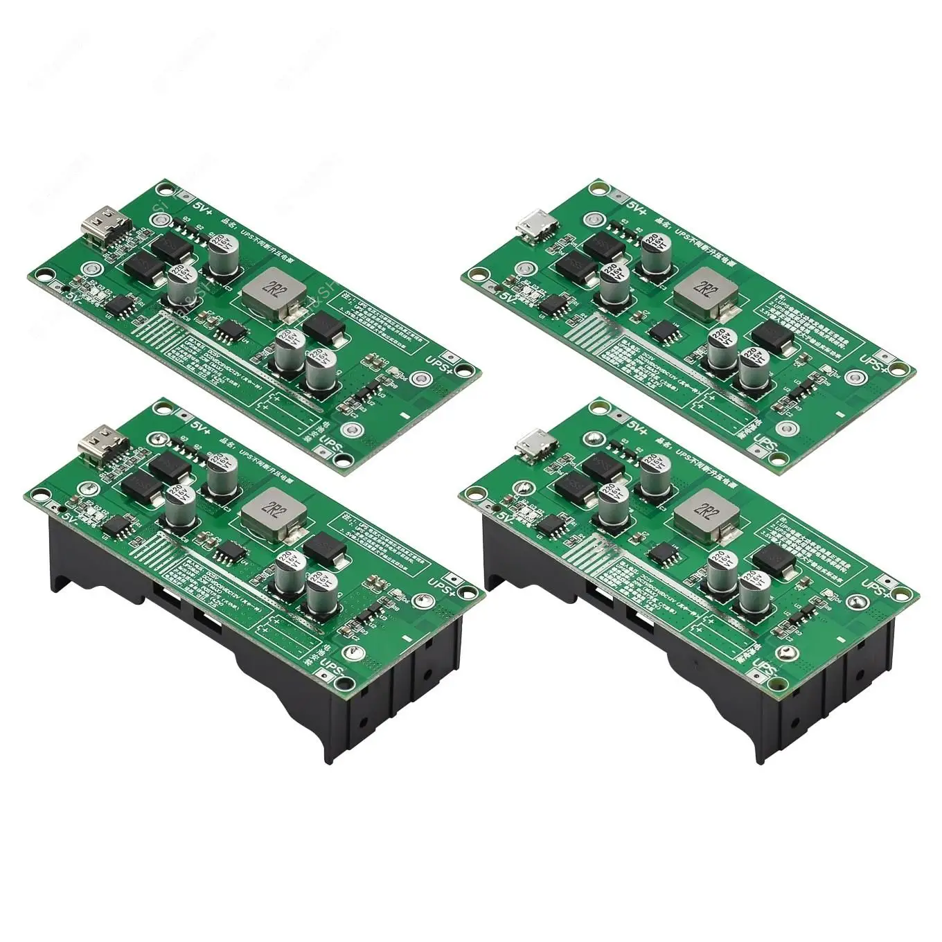 Type-C 15W 3A 18650 리튬 배터리 충전기 모듈 DC-DC 스텝 업 부스터 고속 충전 UPS 전원 공급 장치/변환기 5V 9V 12V