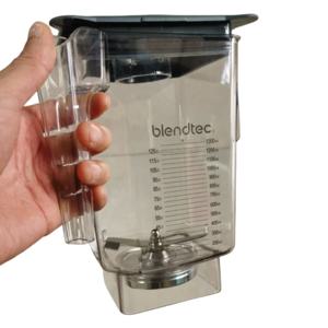 Blendtec q-series825 상업용 스무디 기계 액세서리 교체용 기존 90온스 3쿼트 블렌더 컵