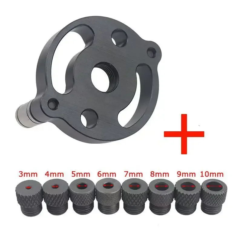 목공 셀프 센터링 은못 포켓 홀 지그 3-10mm 펀처 셀프 센터링 드릴 가이드 로케이터 DIY 가구 연결