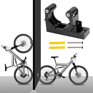 자전거 버클 후크 MTB 자전거 벽 홀더 랙 수리 스탠드 행거 마운트 스토리지 1.0-2.8 인치 튜브 자전거 주차 랙에 적합