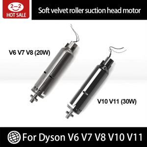 다이슨 V6 V7 V8 V10 V11 진공 청소기 부품 교체 노즐 모터 용 20W/30W 소프트 벨벳 롤러 노즐 모터 어셈블리