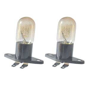 2Pcs 유니버설 전구 교체 20W 2A 250V 전자 레인지 냉장고 전구 기본 주방 액세서리