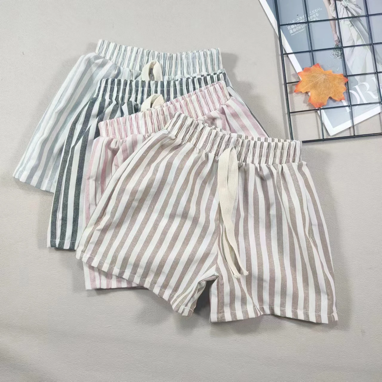 어린이용 순면 반바지, 싱글 아이템 바지, 소년 캐주얼 바지, 소녀 반바지, 아기 재킷 바지, 영국 스타일