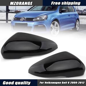 VW MK6 골프 6 GTI 2009-2019 용 백미러 커버 캡 후면보기 미러 케이스 도구 트림 홀더 자동차 액세서리