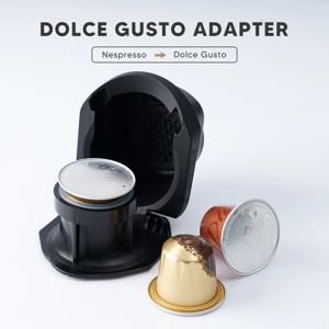 캡슐 커피 머신 부품 Dolce Gusto XS 커피 머신 용 재사용 가능한 캡슐 어댑터 트레이