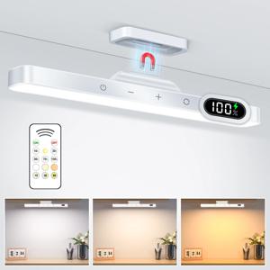WILLED 5W 디밍이 가능한 거울 조명 3가지 색상 조정 가능한 메이크업 조명 120 LED 2500mAh 충전식 캐비닛 Led 조명 아래