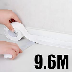 방수 씰링 테이프 PVC 자기 접착제 욕실 목욕 벽 접착제 스티커 주방 싱크 코킹 금형 증거 인감 덮음 테이프 스트립