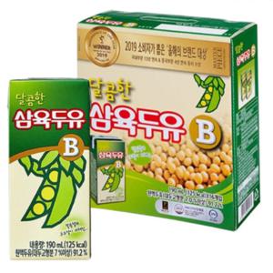 달콤한 삼육두유 B 190ml x 16팩