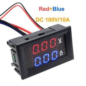 LED 디스플레이 모듈 DSN-VC288 DC 100V 10A 전압계 전류계 LED 앰프 듀얼 디지털 전압계 게이지 전압 전류 가정용 도구