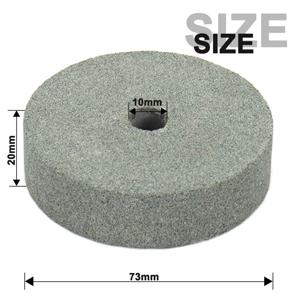 1PC 3Inch/75mm 그라인딩 스톤 폴리싱 휠 금속 그라인딩 폴리싱 패드 벤치 그라인더 금속 작업용 버핑 휠