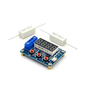 1.2v 12v 18650 ZB2L3 리튬 이온 리튬 배터리 용량 테스터 + 저항 납산 배터리 용량 측정기 방전 테스터