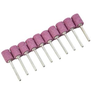10Pcs 장착 그라인딩 스톤 헤드 세트 Dremel 그라인더 드릴 전동 공구 액세서리 용 12mm 연마 연마 휠 비트 생크