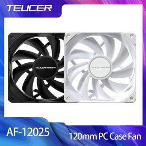 TEUCER B12025 120mm PC 케이스 팬 4PIN PWM 12CM 팬 1800RPM 컴퓨터 냉각 무음 팬