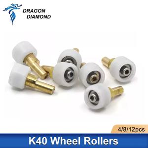 4/8/12 개/몫 K40 부품 헤드 마운트 캐리지 휠 롤러 세트 DIY CO2 미니 레이저 스탬프 조각 절단 기계에 대 한 조각사