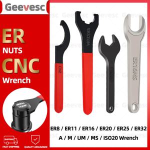 ER8 ER11 ER16 ER20 ER25 ER32 ER40 렌치 A M UM MS C O CNC 너트 ISO APU 드릴 렌치 머시닝 센터 조각 밀링 머신