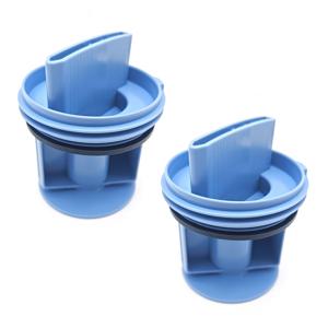 2Pcs 세탁기 배수 필터 647920 00647920 605010 00605010   Bosch Siemens 세탁기 배수 펌프 보풀 필터 용
