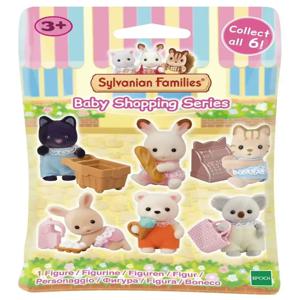 Sylvanian Families 캠핑 복장 아기 애니메이션 Figrues 방 장식품 몰려 들고 장난감 선물