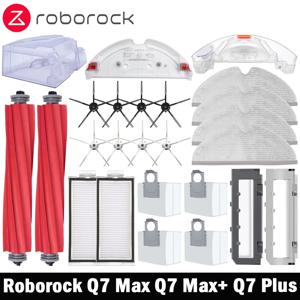 Roborock Q7 Max / Q7 Max+ / Q7 Plus / T8 Hepa 필터 로봇 진공 청소기 예비 부품 메인 사이드 브러시 걸레 천 먼지 봉투