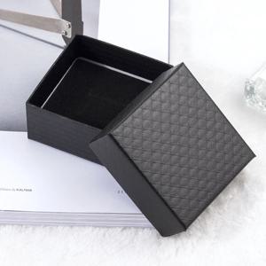 7*7cm 선물 상자에 대 한 검은 보석 상자 목걸이 상자 팔찌 디스플레이 목걸이 상자 귀걸이 및 반지 보석 포장