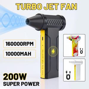 160000 rpm 터보팬 브러시리스 모터 전기 공기 송풍기 강력한 눈 송풍기 고속 먼지 팬 미니 터보 제트 팬 자동차 건조기